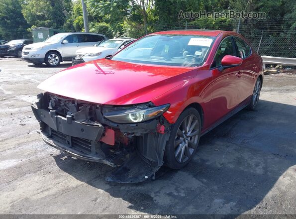3MZBPAEM9KM100682 2019 MAZDA 3 Red Передня ліва чверть