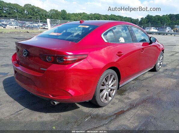 3MZBPAEM9KM100682 2019 MAZDA 3 Red Задня права чверть