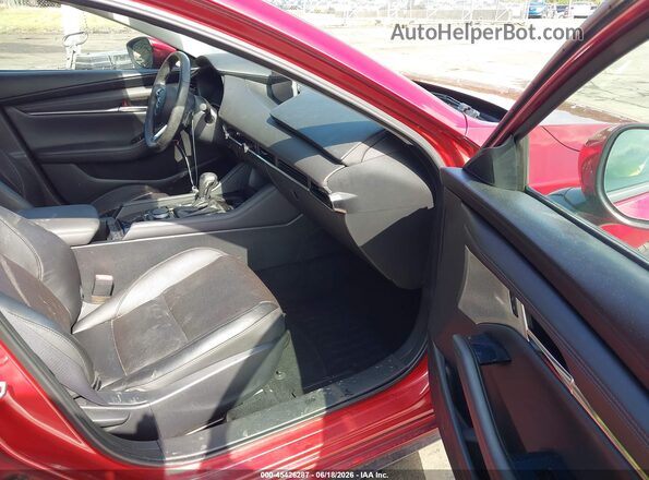 3MZBPAEM9KM100682 2019 MAZDA 3 Red Вид салону спереду