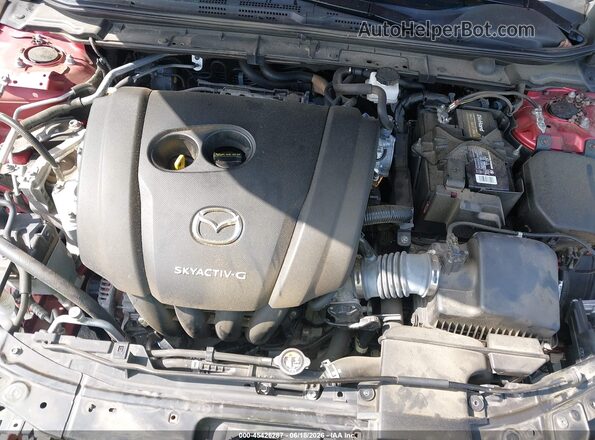 3MZBPAEM9KM100682 2019 MAZDA 3 Red Вид ззаду