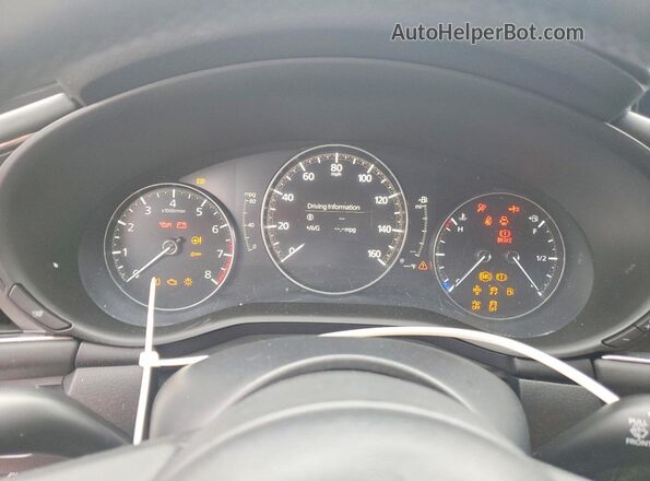 3MZBPAEMXKM103168 2019 MAZDA 3 Красный Вид щитка приборов