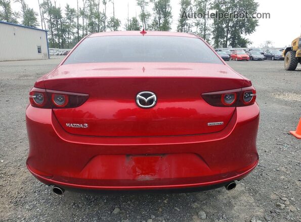 3MZBPAEMXKM103168 2019 MAZDA 3 Красный Вид сзади