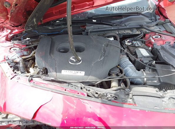 3MZBPBAY4NM319150 2022 MAZDA 3 Red Հետևի տեսք