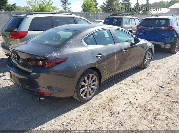 3MZBPBBM2MM206243 2021 MAZDA 3 Gray Rear right