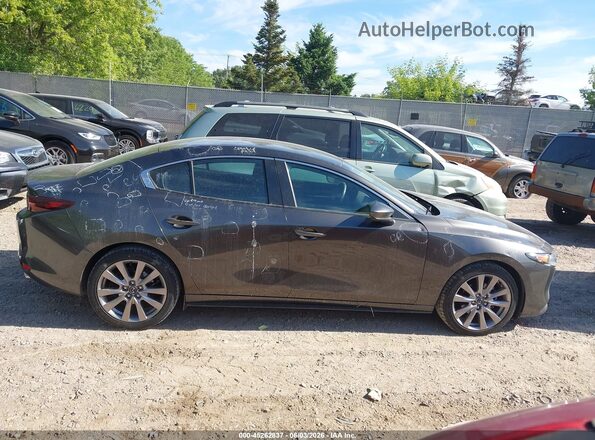 3MZBPBBM2MM206243 2021 MAZDA 3 Gray Rear interior view