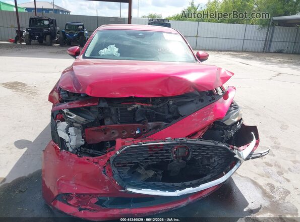3MZBPBBM9MM207812 2021 MAZDA 3 Бордовый Вид щитка приборов