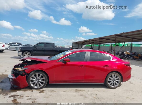 3MZBPBBM9MM207812 2021 MAZDA 3 Бордовый Панорамный вид салона 360°