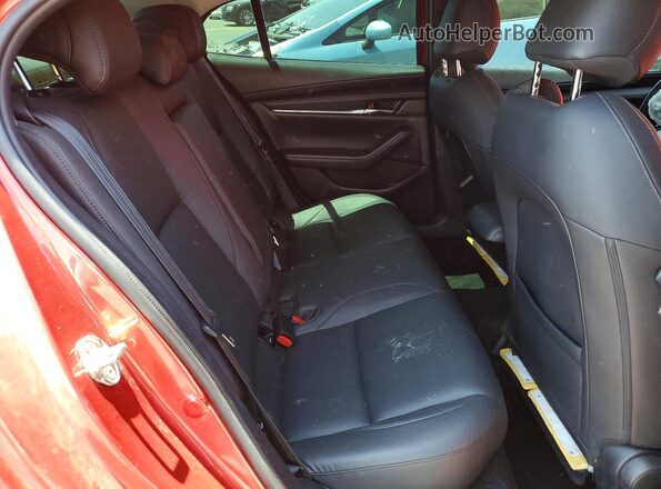 3MZBPBCLXMM253168 2021 MAZDA 3 Red უკანა სავარძლების ხედი