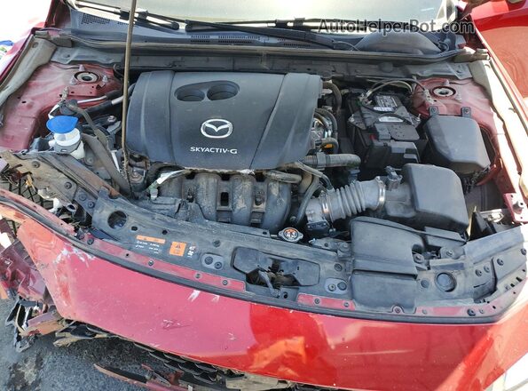 3MZBPBCLXMM253168 2021 MAZDA 3 Red უკანა სალონის ხედი