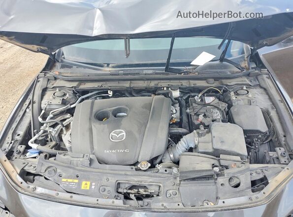 3MZBPBCM0LM131507 2020 MAZDA 3 Серый Вид задней части салона