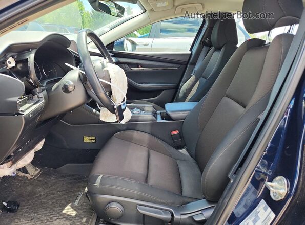 3MZBPBCM0LM133645 2020 MAZDA 3 Blue Widok wnętrza z przodu