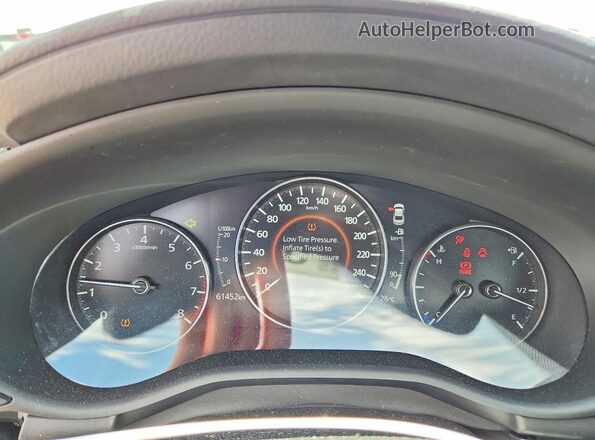 3MZBPBCM0LM133645 2020 MAZDA 3 Blue Widok zestawu wskaźników