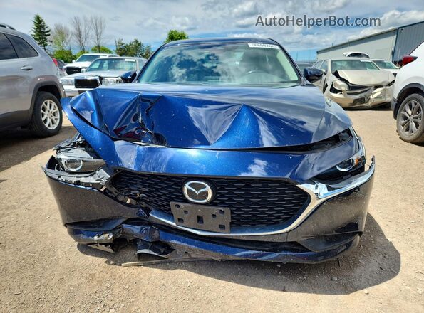 3MZBPBCM0LM133645 2020 MAZDA 3 Blue Widok z przodu