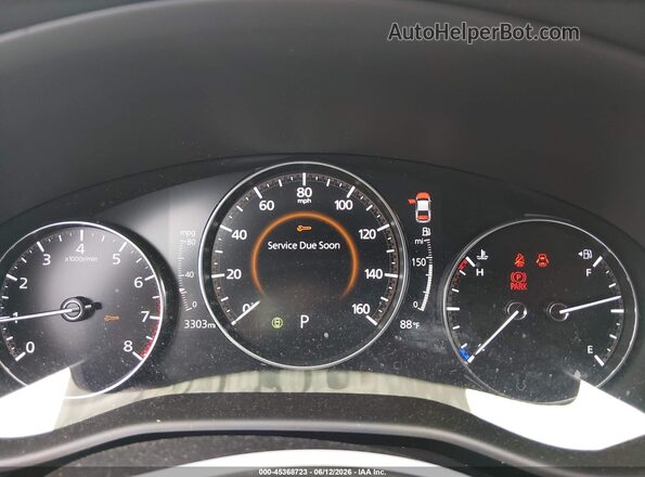 3MZBPBCM0SM474879 2025 MAZDA 3 Gray Vista de los asientos traseros