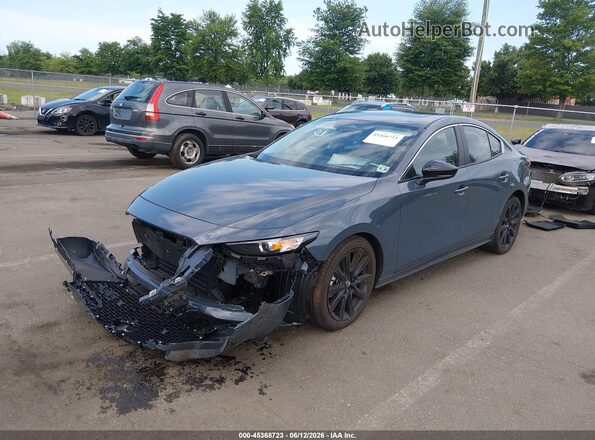 3MZBPBCM0SM474879 2025 MAZDA 3 Gray Vista tres cuartos delantera izquierda
