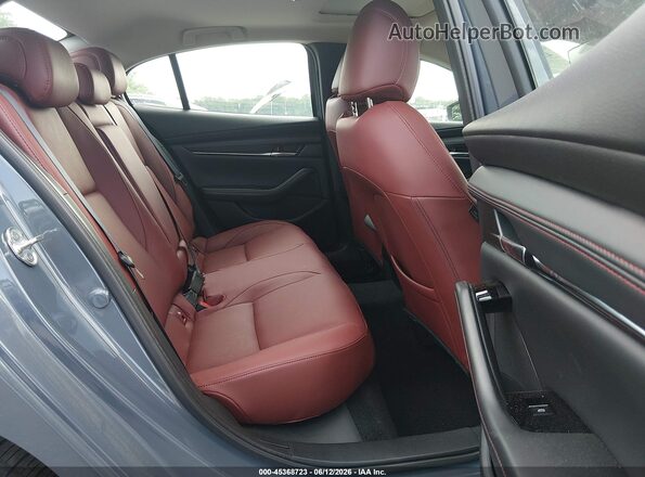 3MZBPBCM0SM474879 2025 MAZDA 3 Gray Vista de la etiqueta del VIN