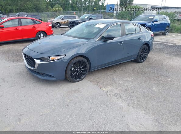 3MZBPBCM4PM359581 2023 MAZDA 3 Gray წინა მარცხენა ხედი სამი მეოთხედიდან