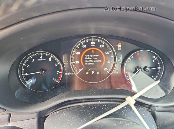 3MZBPBCM5RM421069 2024 MAZDA 3 Gray Widok zestawu wskaźników