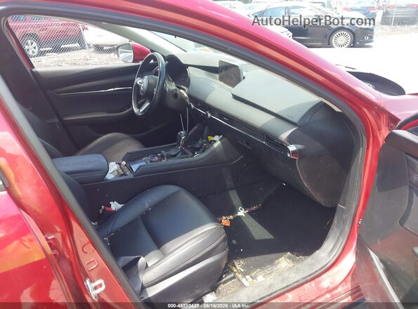 3MZBPBCM7MM205877 2021 MAZDA 3 Red Вид салону спереду