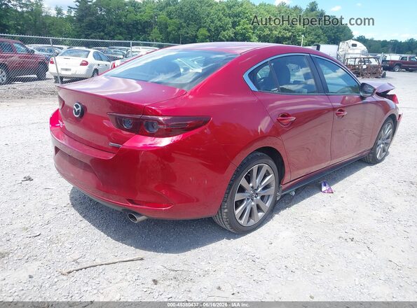 3MZBPBCM7MM205877 2021 MAZDA 3 Red Задня права чверть