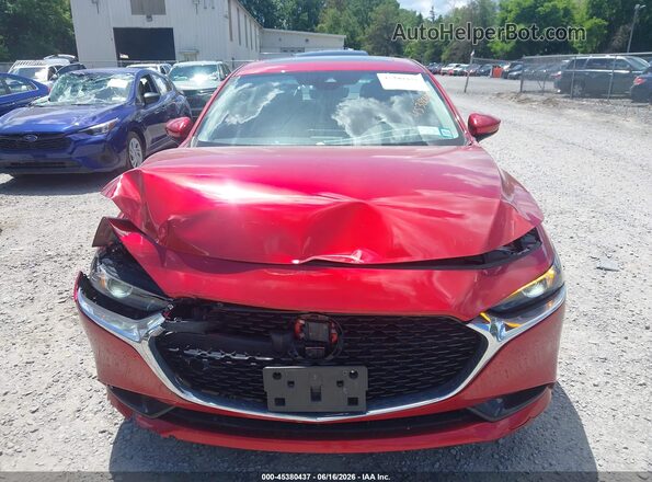 3MZBPBCM7MM205877 2021 MAZDA 3 Red Вид щитка приладів
