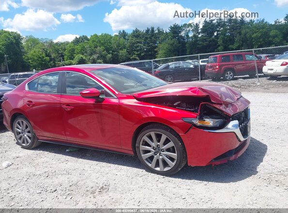 3MZBPBCM7MM205877 2021 MAZDA 3 Red Вид задньої частини салону