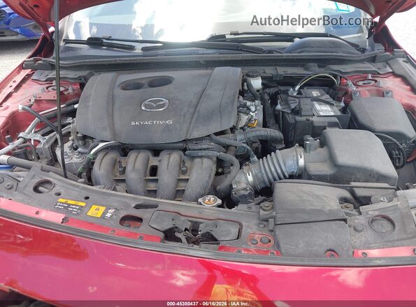 3MZBPBCM7MM205877 2021 MAZDA 3 Red Вид ззаду