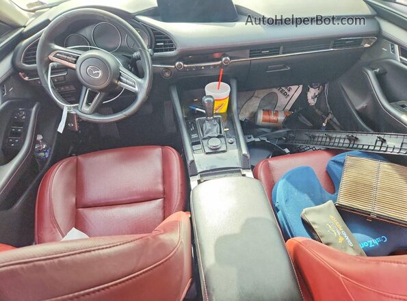 3MZBPBCM7PM358523 2023 MAZDA 3 Синий Вид панели приборов
