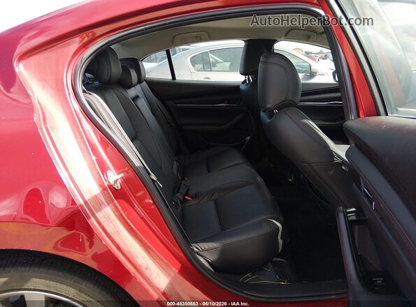 3MZBPBDM3LM132827 2020 MAZDA 3 Red Vista de la etiqueta del VIN