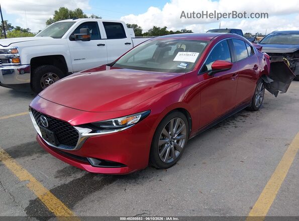 3MZBPBDM3LM132827 2020 MAZDA 3 Red Vista tres cuartos delantera izquierda