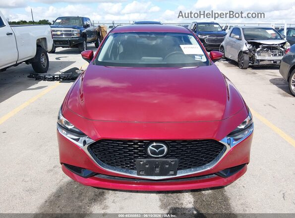 3MZBPBDM3LM132827 2020 MAZDA 3 Red Vista del cuadro de instrumentos