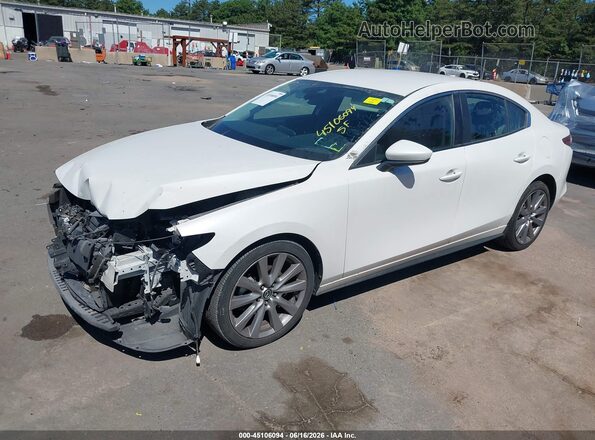 3MZBPBDM4LM126003 2020 MAZDA 3 White Vista tres cuartos delantera izquierda