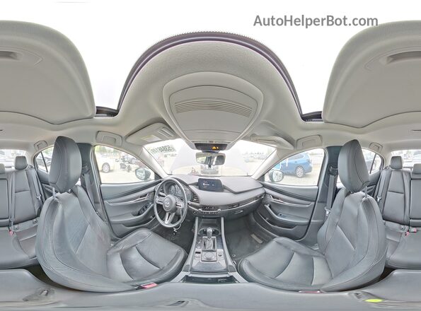 3MZBPBEM1LM138737 2020 MAZDA 3 Gray VIN sticker view