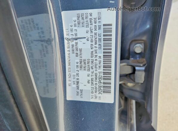 3MZBPBEY9PM350116 2023 MAZDA 3 Gray Vista del compartimento del motor