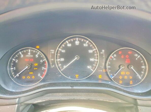 3MZBPBXY4RM406897 2024 MAZDA 3 Tan Instrument cluster view
