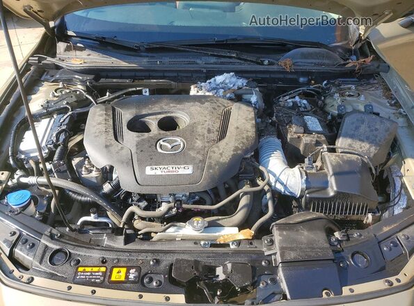3MZBPBXY4RM406897 2024 MAZDA 3 Tan Rear interior view