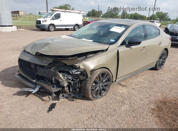3MZBPBXY8RM407857 2024 MAZDA 3 Желто-коричневый Передняя левая четверть