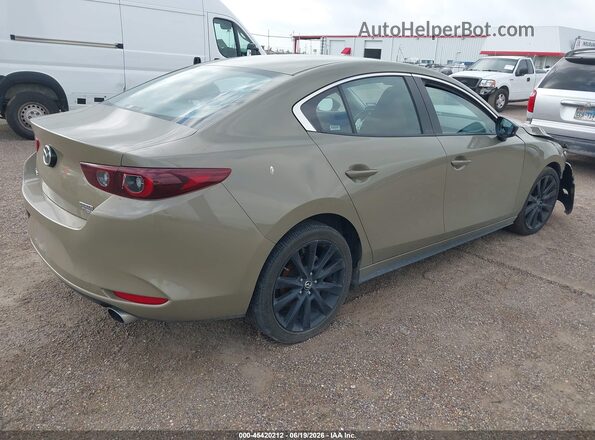 3MZBPBXY8RM407857 2024 MAZDA 3 Желто-коричневый Задняя правая четверть
