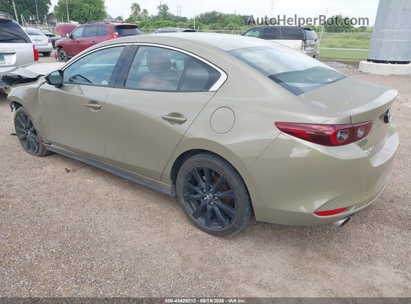 3MZBPBXY8RM407857 2024 MAZDA 3 Желто-коричневый Задняя левая четверть