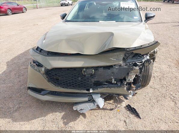3MZBPBXY8RM407857 2024 MAZDA 3 Желто-коричневый Вид щитка приборов