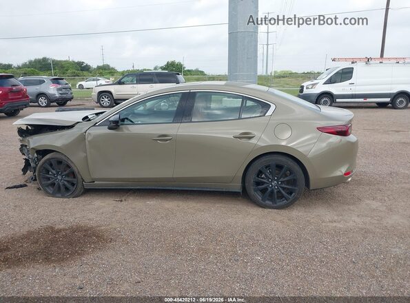3MZBPBXY8RM407857 2024 MAZDA 3 Желто-коричневый Панорамный вид салона 360°