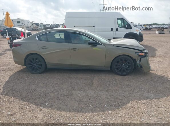 3MZBPBXY8RM407857 2024 MAZDA 3 Желто-коричневый Вид задней части салона