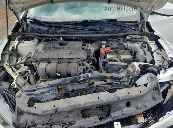 3N1AB7AP0GL668321 2016 NISSAN SENTRA Серебряный Вид задней части салона