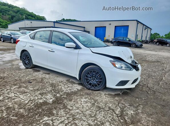 3N1AB7AP0GL668321 2016 NISSAN SENTRA Серебряный Передняя правая четверть