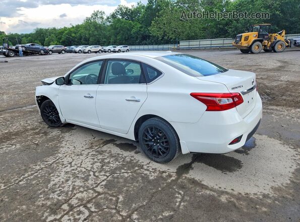 3N1AB7AP0GL668321 2016 NISSAN SENTRA Серебряный Задняя левая четверть