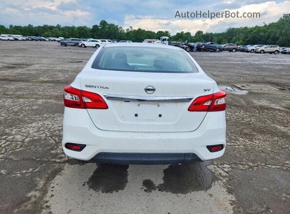3N1AB7AP0GL668321 2016 NISSAN SENTRA Серебряный Вид сзади