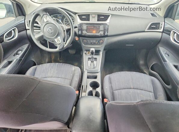 3N1AB7AP0GL668321 2016 NISSAN SENTRA Серебряный Вид панели приборов
