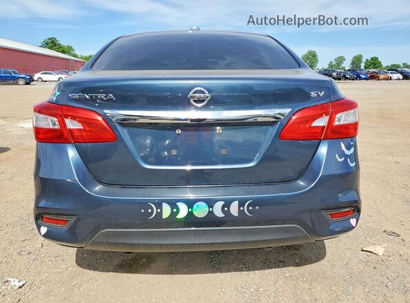 3N1AB7AP0GL674071 2016 NISSAN SENTRA Teal 
