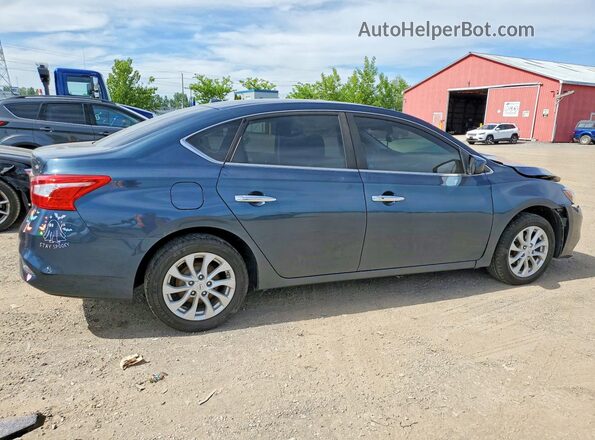 3N1AB7AP0GL674071 2016 NISSAN SENTRA Teal 