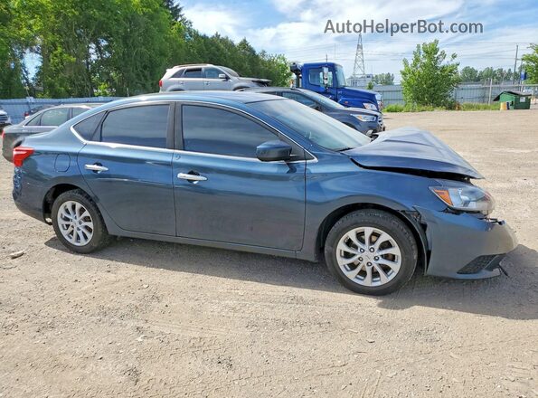 3N1AB7AP0GL674071 2016 NISSAN SENTRA Teal 